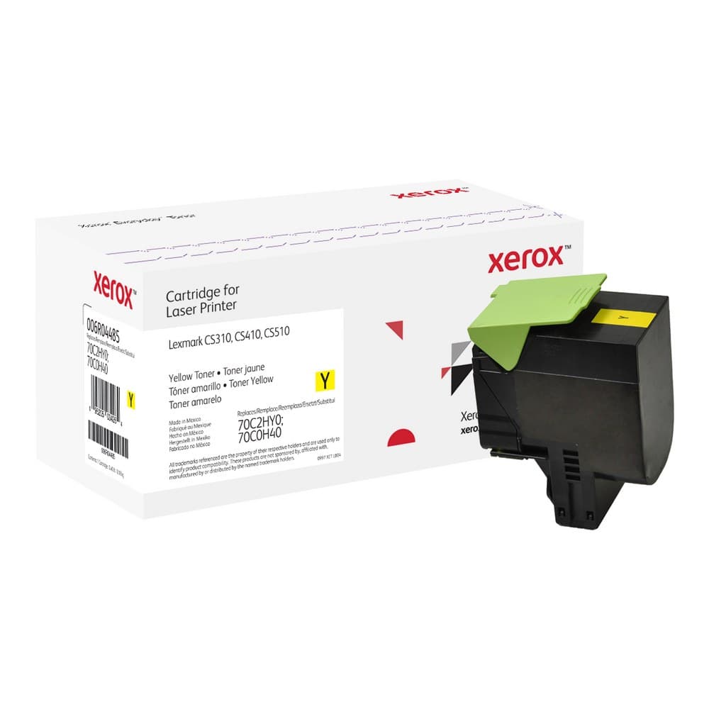 Everyday™ Yellow Toner by Xerox compatible with Lexmark 70C2HY0/70C0H40, High capacity - Image 1
