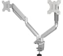 FELLOWES Platinum Series Dual Arm Full Motion 40" Monitor Desk Mount - Silver thumbnail 1