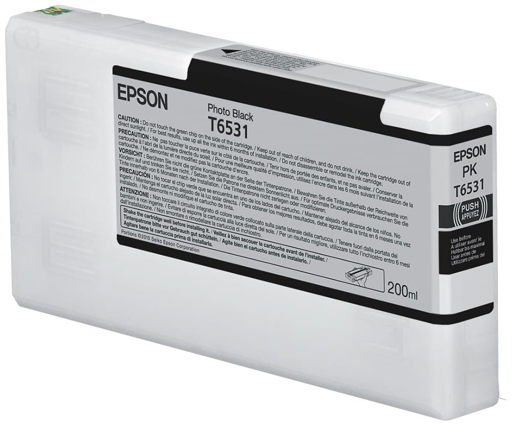 Epson T6531 Photo Black Ink Cartridge (200ml) - Image 1