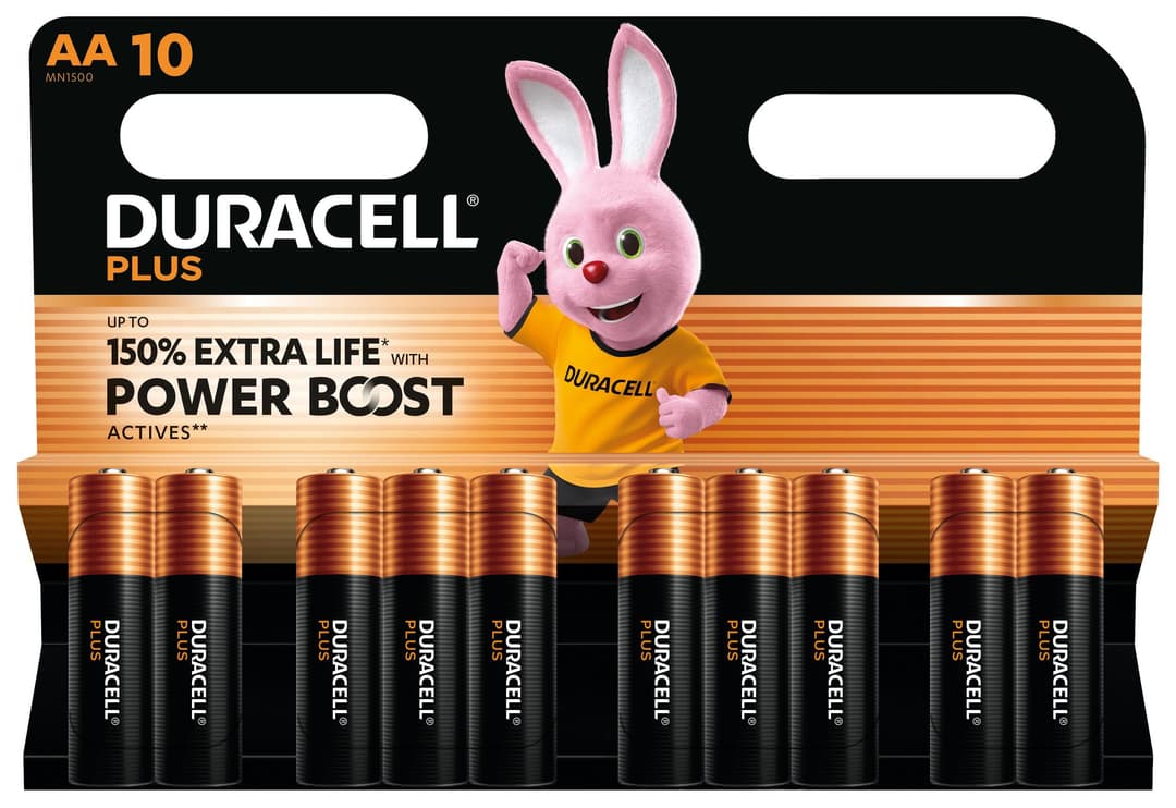 Duracell Plus Single-use battery AA Alkaline - Image 1