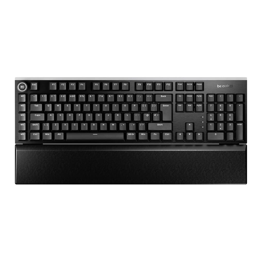 be quiet! Light Mount RGB Mechanical Gaming Keyboard UK QWERTY Black - Silent Linear - Image 2