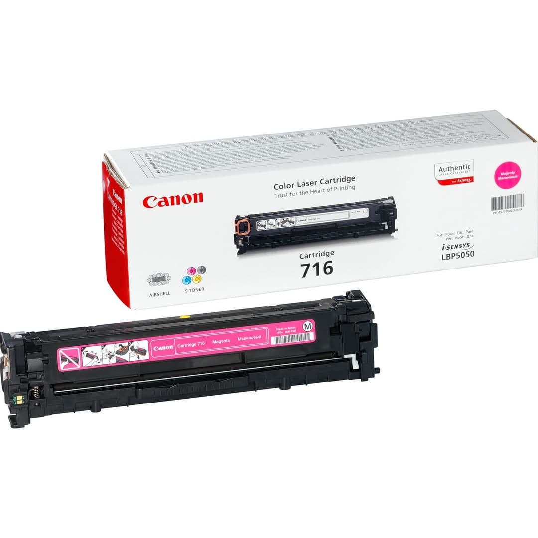 Canon Toner 716 toner cartridge 1 pc(s) Original Magenta - Image 1