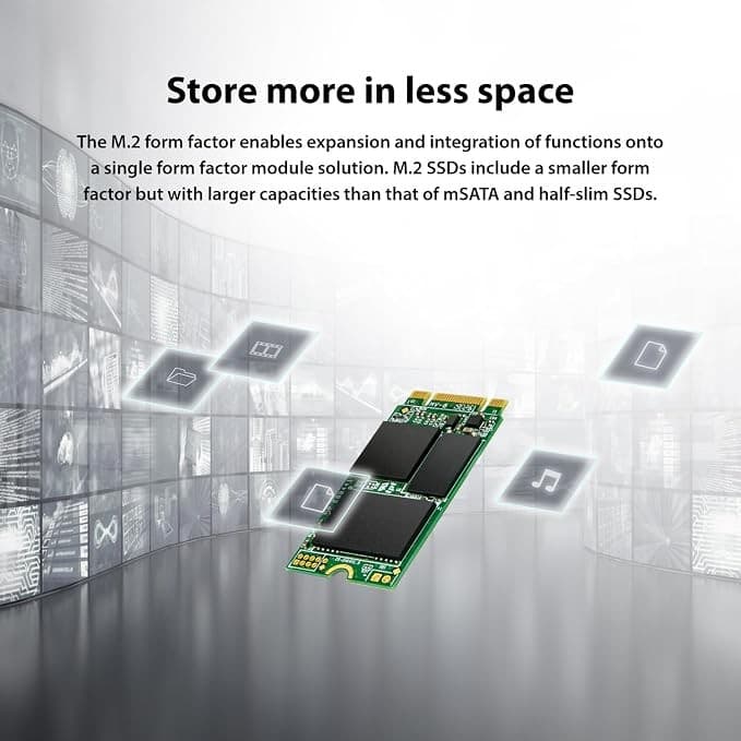 Transcend MTS430S 128GB M.2 2242 SATA III SSD TS128GMTS430S - Image 5