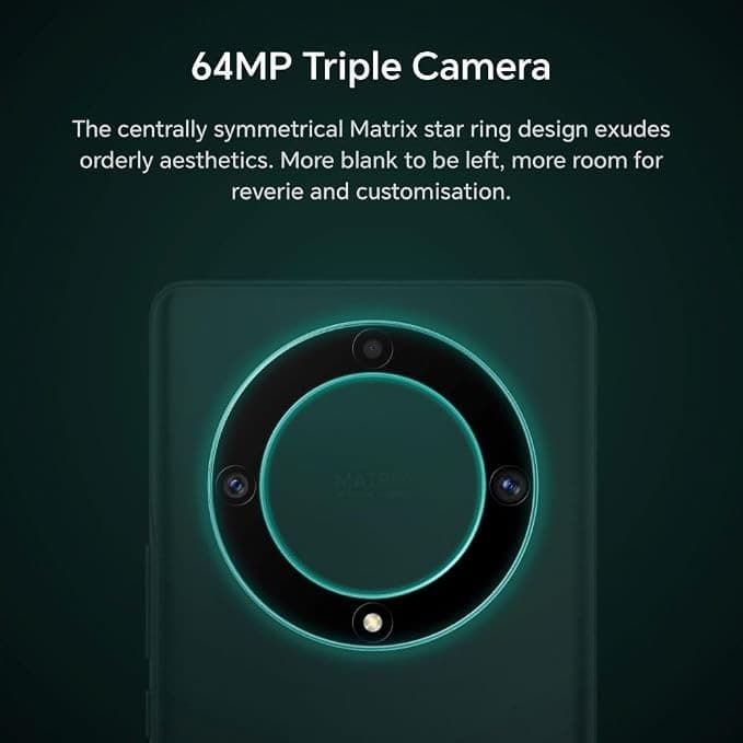 HONOR Magic5 Lite 5G RMO-NX1 128GB 6GB RAM Smartphone - Midnight Black - Image 5