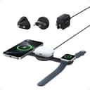 Anker MagSafe Compatible 3-in-1 Wireless Charging Station, Qi2 Certified 15W MagGo Charger, Foldable Travel Wireless Charging Pad for iPhone 17/16/15/14 Series, AirPods, Apple Watch (Not a Power Bank) thumbnail 3