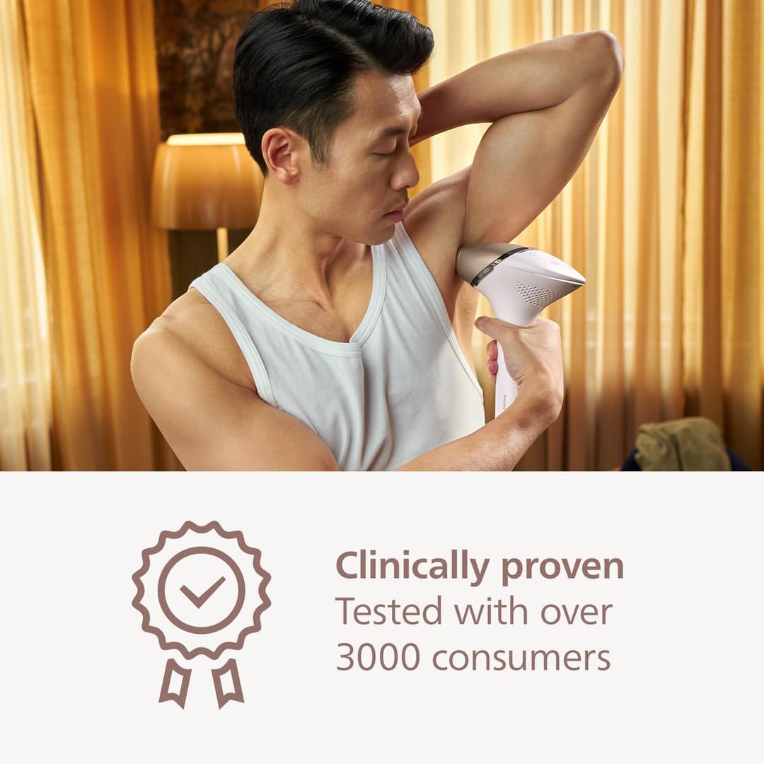Philips Lumea 9000 Series IPL Hair Removal Device - White - Image 8
