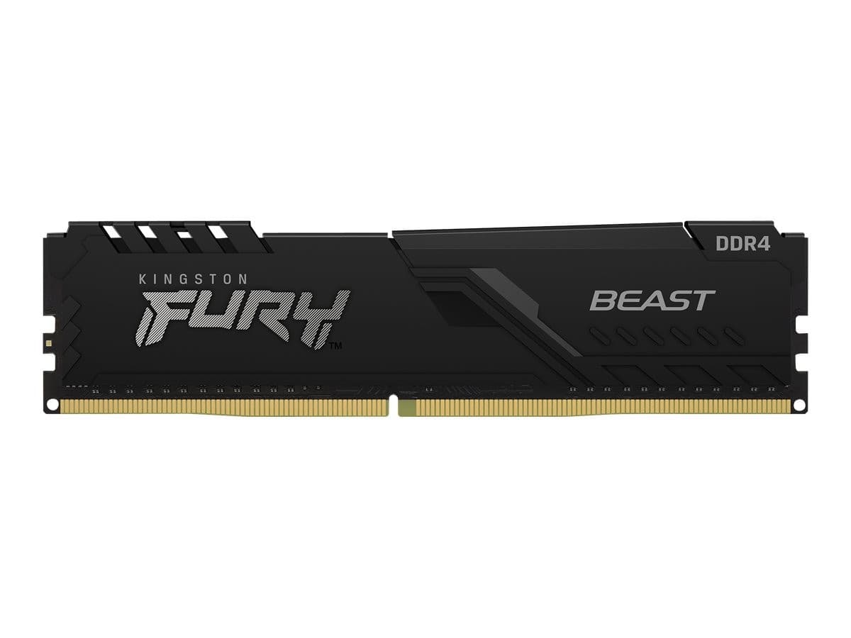 Kingston FURY Beast - DDR4 - kit - 64 GB: 2 x 32 GB - DIMM 288-pin / PC4-25600 - unbuffered