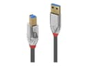 Lindy CROMO USB 3.2 Gen 1 Type A to B Cable 2m Grey thumbnail 4