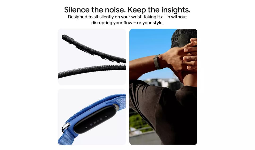 Google Fitbit Air Activity Tracker with Heart Rate & Sleep Tracking - Obsidian - Image 3