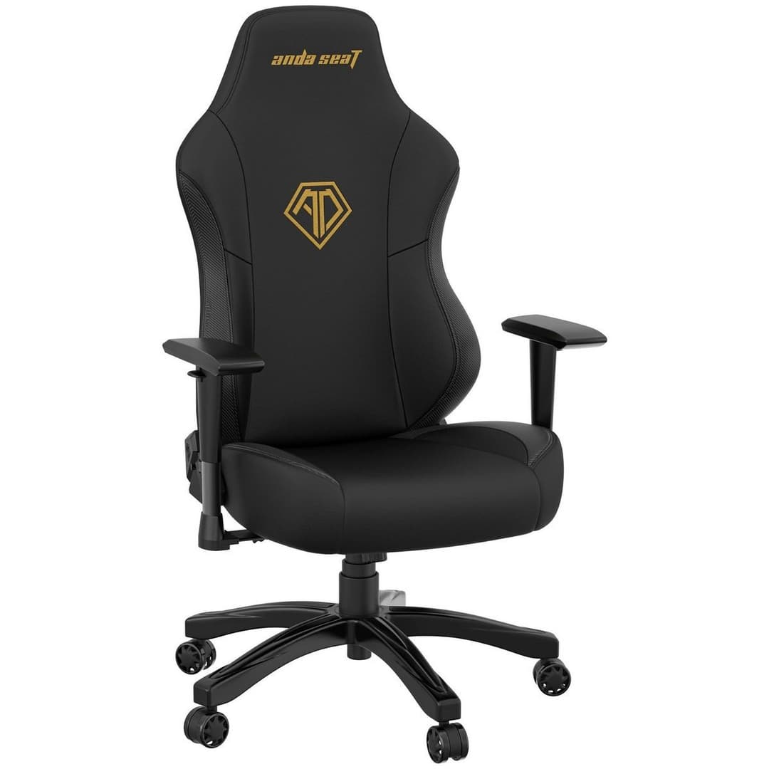 Anda Seat Phantom Office Gaming Chair - Black & Gold - Image 1