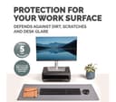 Fellowes Breyta Desk Mat 800 x 400mm - Grey thumbnail 3