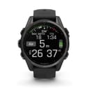 Garmin Fenix 8 AMOLED 43mm Sapphire - Carbon Grey DLC Titanium with Black/Pebble Grey Band thumbnail 3