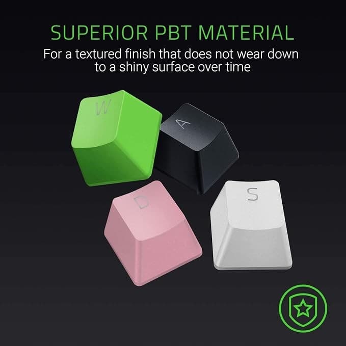 Razer PBT Keycap Upgrade Set (120 keys, UK/US layout) - Quartz - Image 3