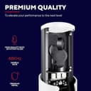 Trust GXT 258 Fyru Professional USB Streaming Microphone White with LED Lighting thumbnail 4