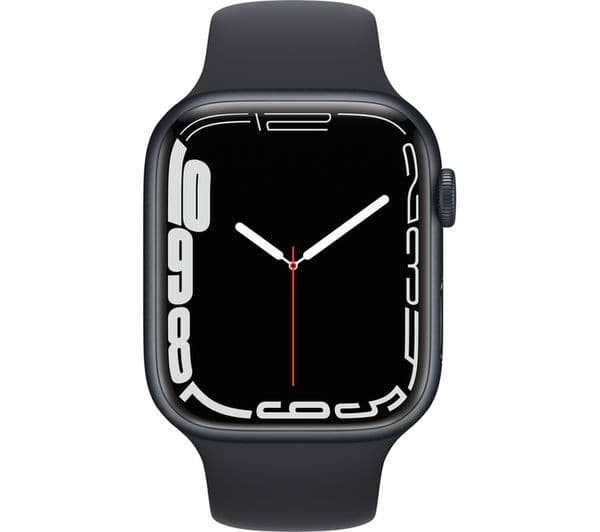 APPLE Watch Series 7 Cellular 4G 45mm Midnight Aluminium with Midnight Sport Band - Image 2