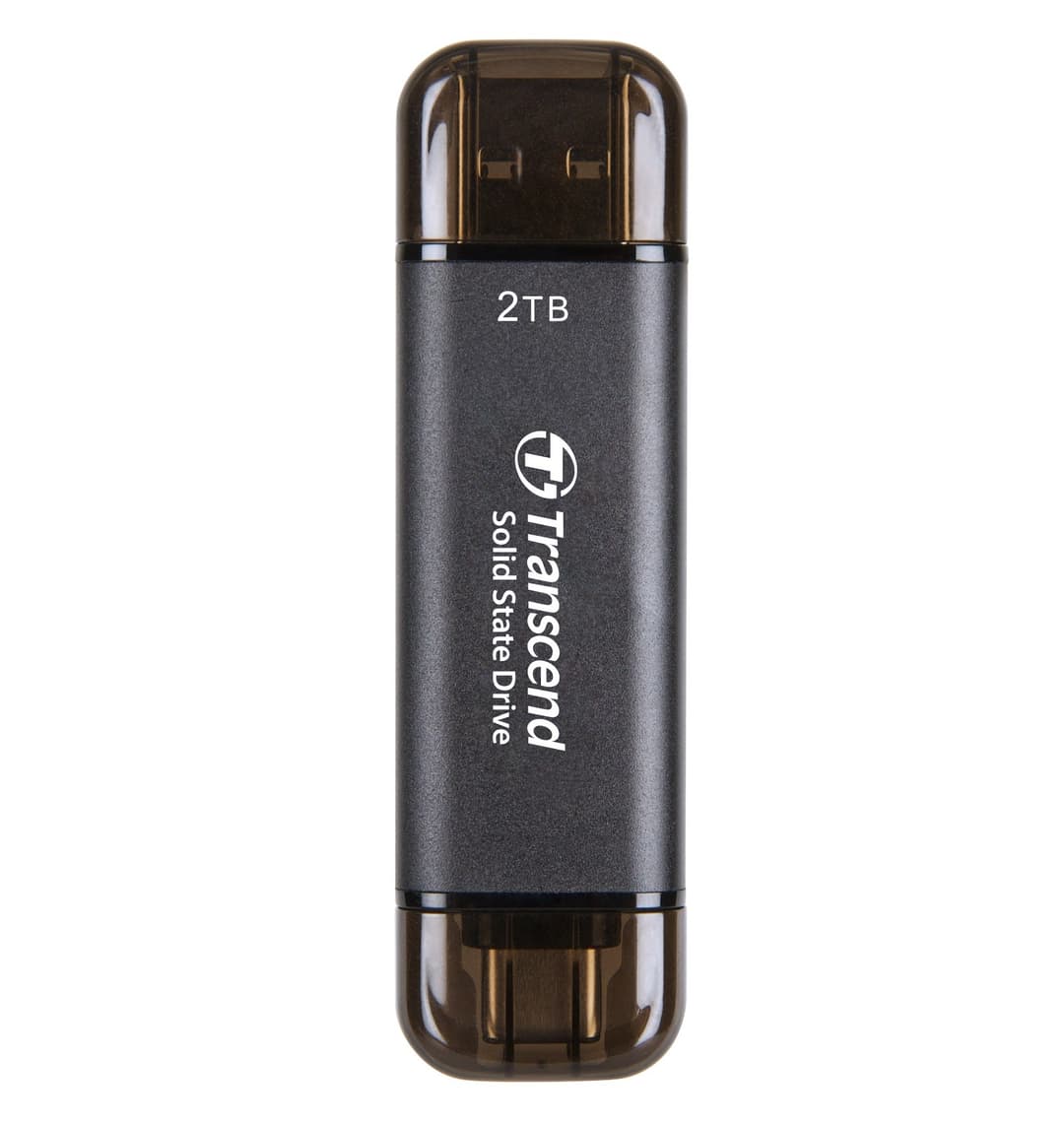 2TB Transcend ESD310C Dual USB Portable SSD (USB Type-A and Type-C) - Image 2