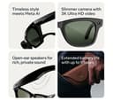 Meta Ray-Ban Wayfarer Gen 3 AI Smart Glasses Shiny Black with Grey Transitions Lenses thumbnail 4