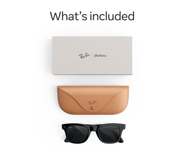 Meta Ray-Ban Wayfarer Gen 3 AI Smart Glasses Shiny Black with Grey Transitions Lenses - Image 7