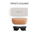 Meta Ray-Ban Wayfarer Gen 3 AI Smart Glasses Shiny Black with Grey Transitions Lenses thumbnail 7