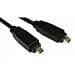Cables Direct - Cavi FireWire da 1 m, 4 Pin, 4 Pin, 4 Pin, 4-p, Nero, Maschio Connector, 1 m, 10 cm, Colore: Nero thumbnail 2