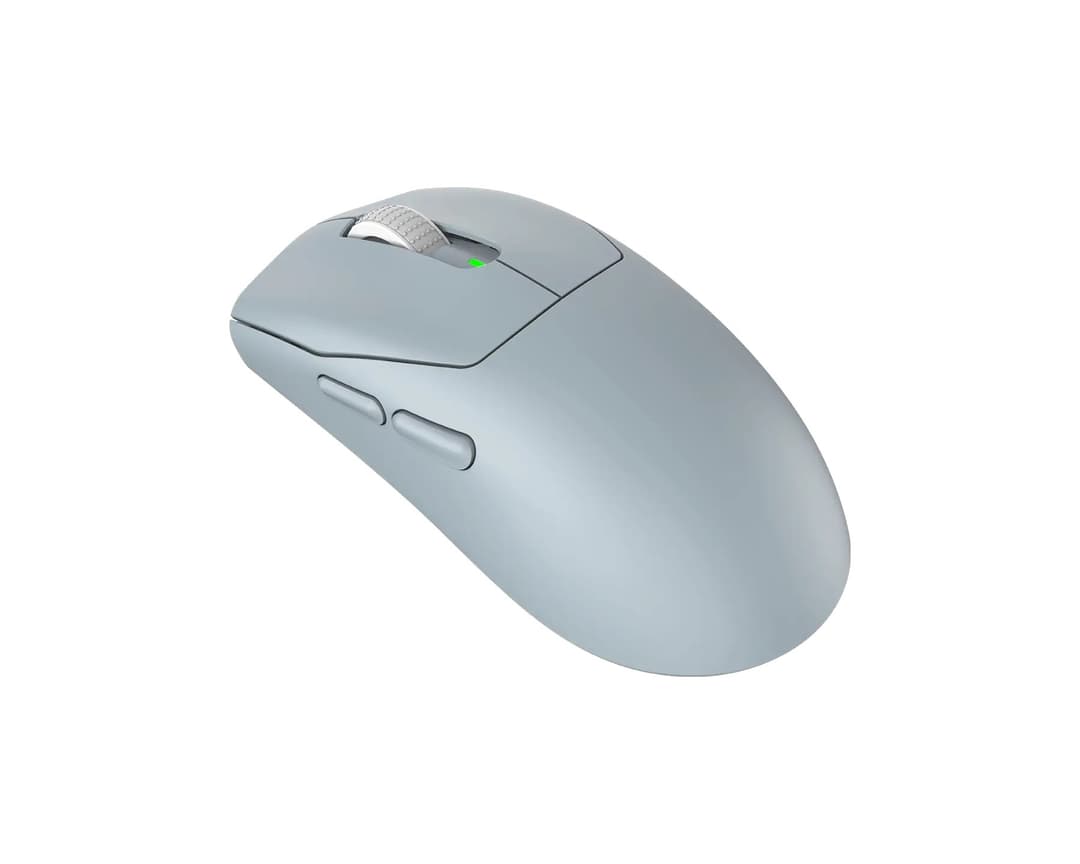 MSI FORGE GM340 Wireless Gaming Mouse, 12000 DPI, 2.4GHz + Bluetooth, 57g - Sky - Image 2