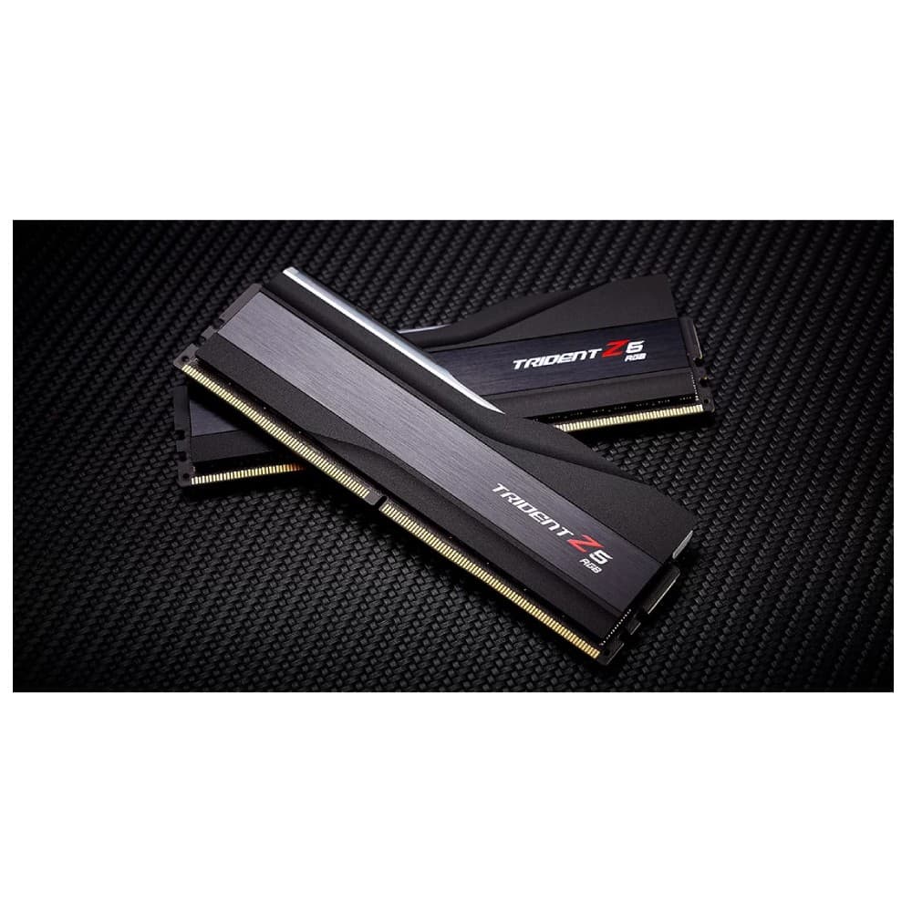 G.Skill Trident Z5 RGB 64GB (2 x 32GB) DDR5 6000MHz CL36 Desktop Memory Kit - Matte Black - Image 3