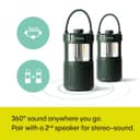 Pure Woodland Glow Outdoor Bluetooth Speaker - Green thumbnail 5