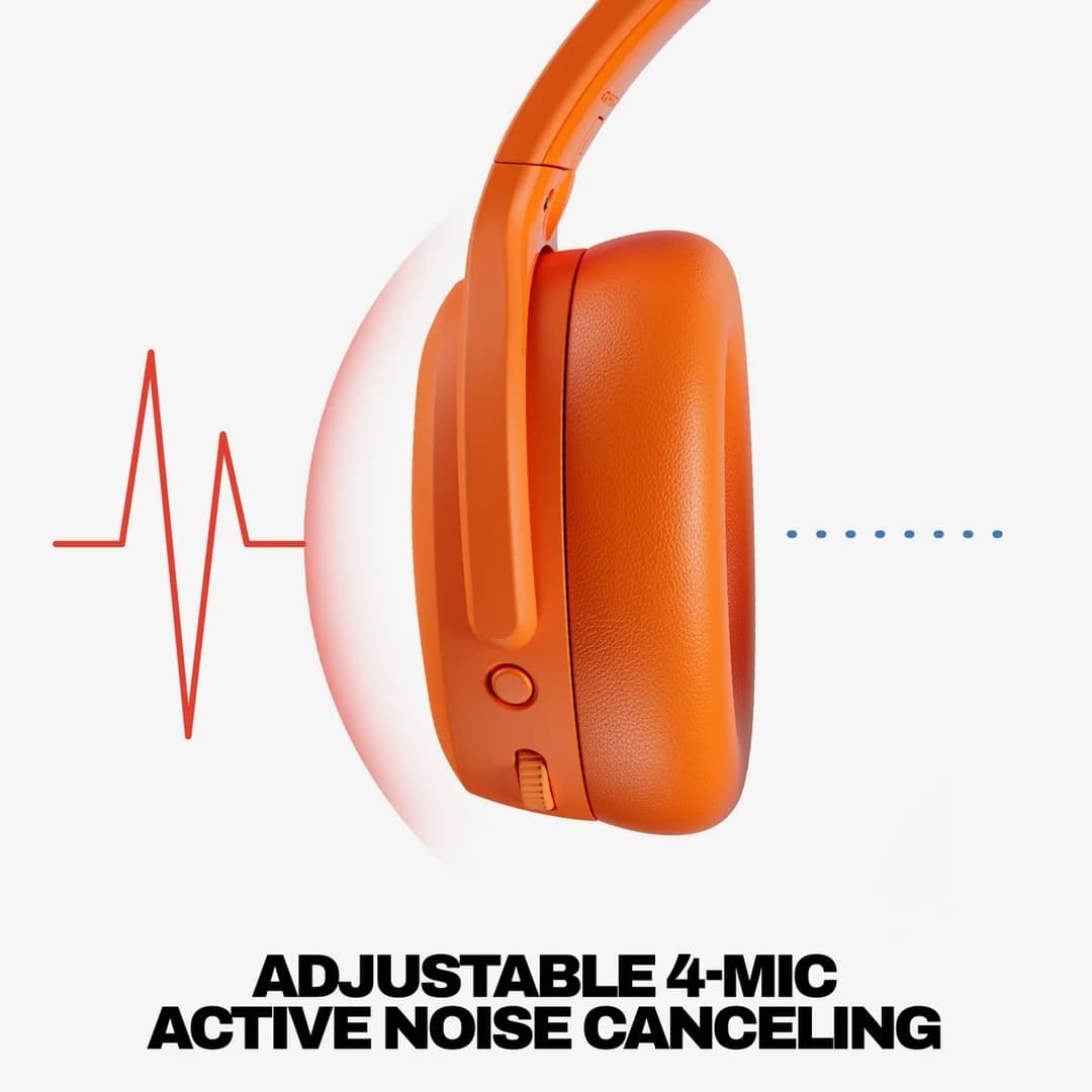 Skullcandy Crusher ANC 2 Wireless Noise Cancelling Headphones - Hazard - Image 5