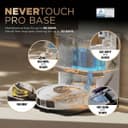 Shark PowerDetect Never Touch Pro RV2800ZEUKWH 2-in-1 Robot Vacuum Cleaner & Mop - White thumbnail 3