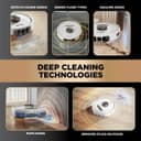 Shark PowerDetect Never Touch Pro RV2800ZEUKWH 2-in-1 Robot Vacuum Cleaner & Mop - White thumbnail 4