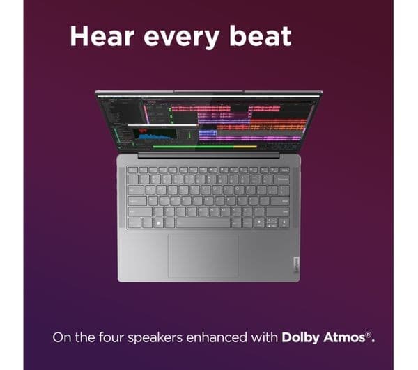 LENOVO Yoga Slim 7 14" Laptop - Intel® Core™ Ultra 5, 16 GB RAM, 512 GB SSD, Grey - Image 6