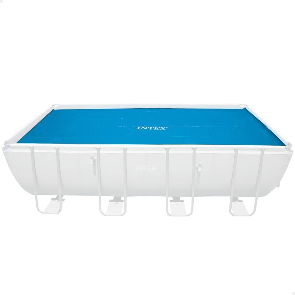 Intex 28016 Solar Tarpaulin for Ultra Frame Rectangular Pool - Blue - Image 1