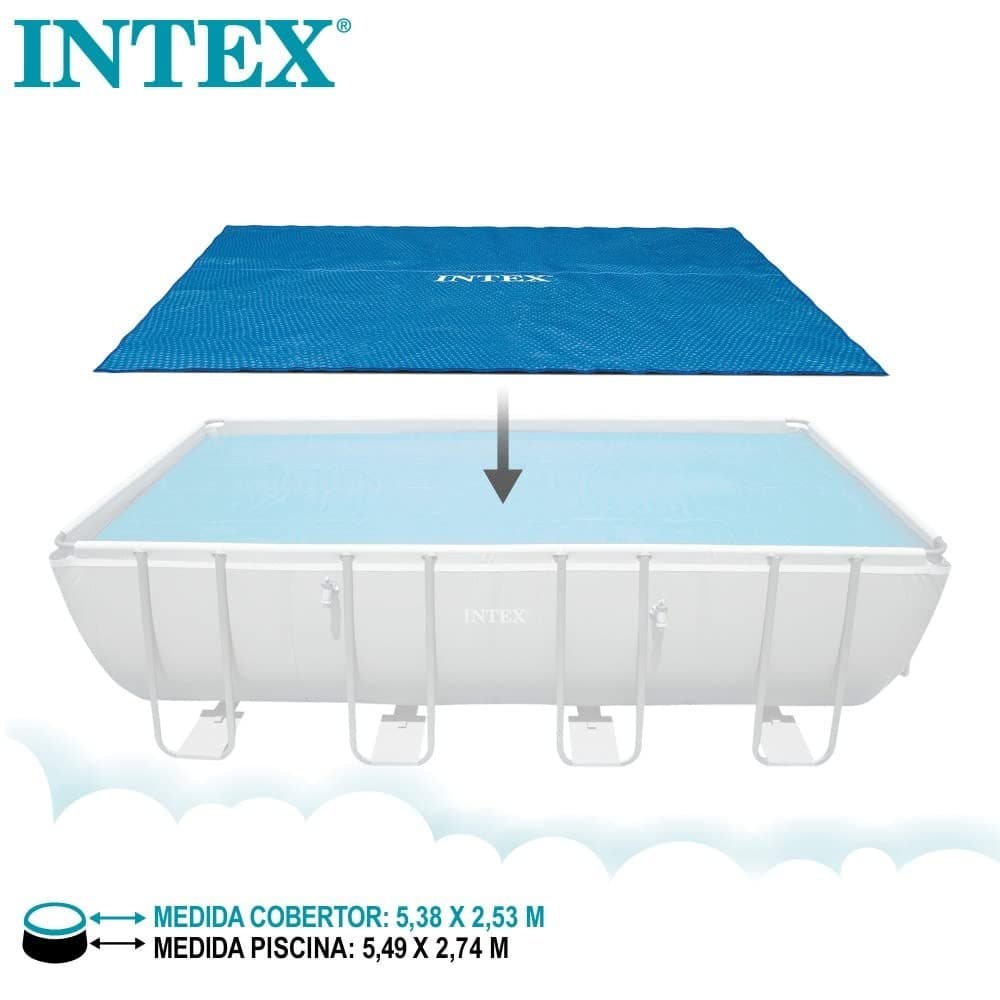 Intex 28016 Solar Tarpaulin for Ultra Frame Rectangular Pool - Blue - Image 4