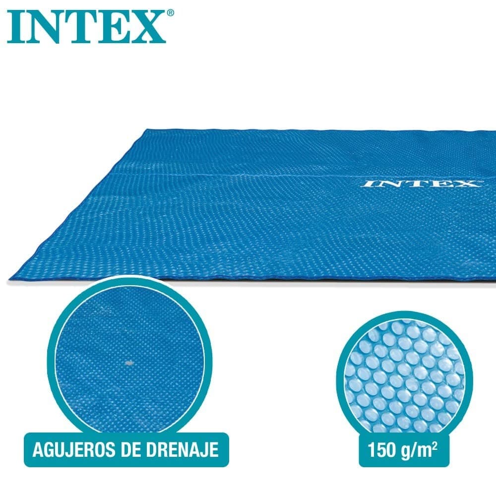 Intex 28016 Solar Tarpaulin for Ultra Frame Rectangular Pool - Blue - Image 5