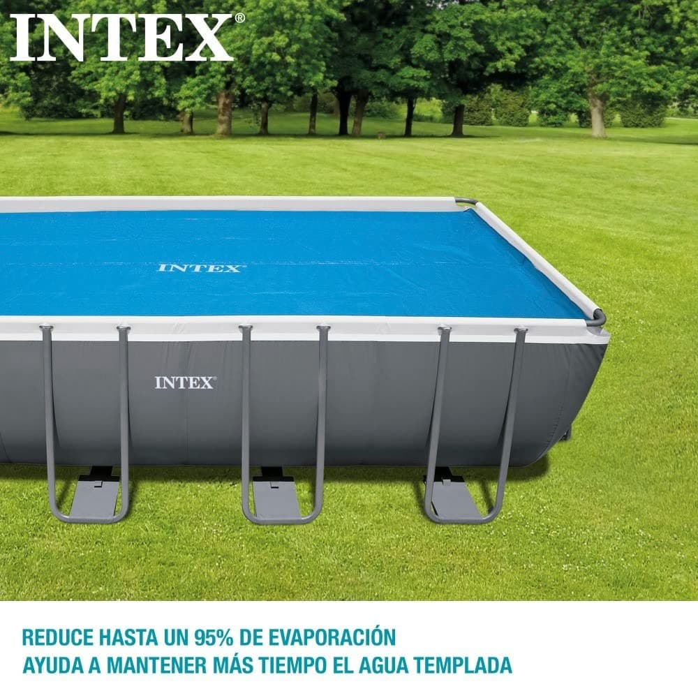 Intex 28016 Solar Tarpaulin for Ultra Frame Rectangular Pool - Blue - Image 6