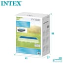 Intex 28016 Solar Tarpaulin for Ultra Frame Rectangular Pool - Blue thumbnail 8