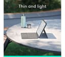 Logitech Combo Touch Keyboard Case for iPad Air (M2/M3/M4) Oxford Grey - 11-inch thumbnail 7
