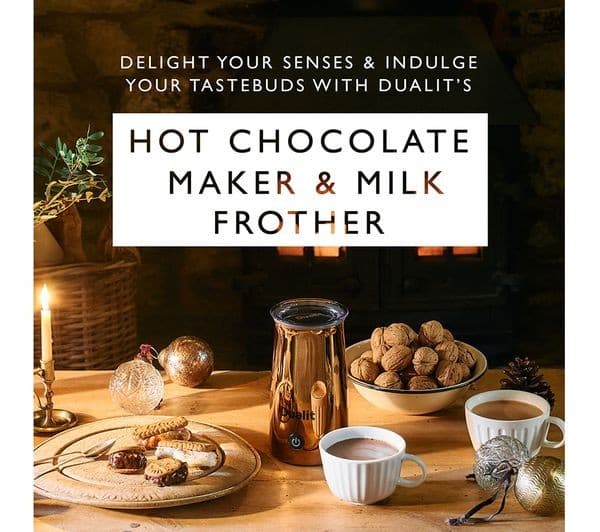 DUALIT 84142 Hot Chocolate Maker & Milk Frother - Copper - Image 2