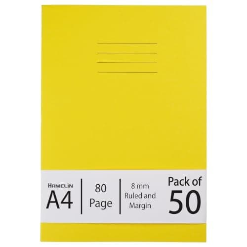 Hamelin A4 Exercise books for Schools - 50 case pack - Image 2