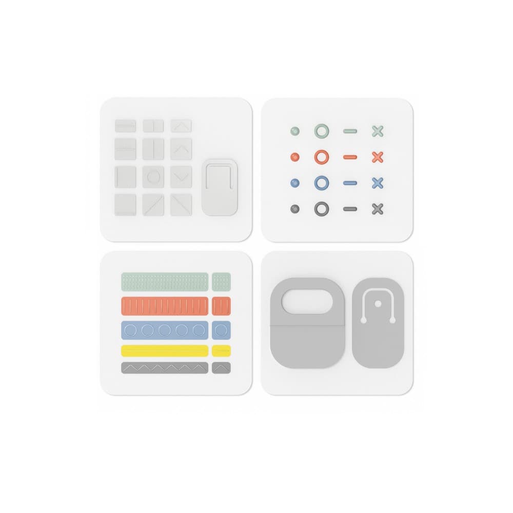 Microsoft Surface Adaptive Kit self-adhesive label Multicolour 33 pc - Image 1