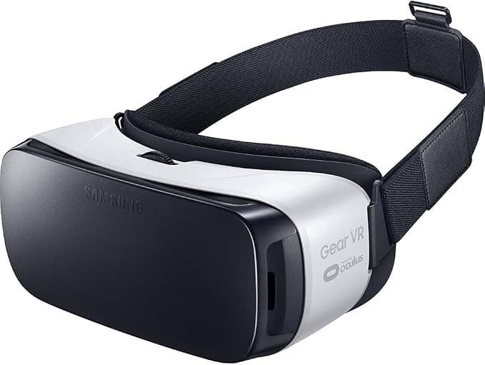 Samsung SM-R322NZWAXAR Gear VR Virtual Reality Headset with 3D Viewing Experience – Black - Image 1