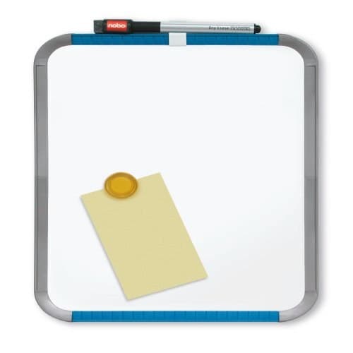 Nobo Mini Magnetic Whiteboard Slim Frame 22x28cm - Image 2