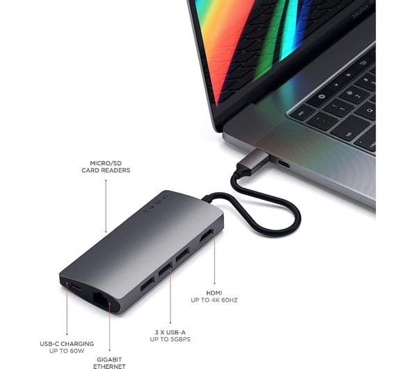 SATECHI ST-TCMA2M 7-port USB Type-C Connection Hub - Image 4