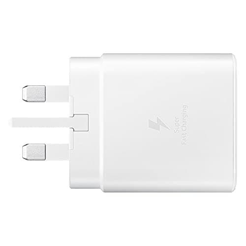 Samsung Original 45W USB-C Tablet and Mobile Phone Wall/Mains Plug Charger - White - Image 4