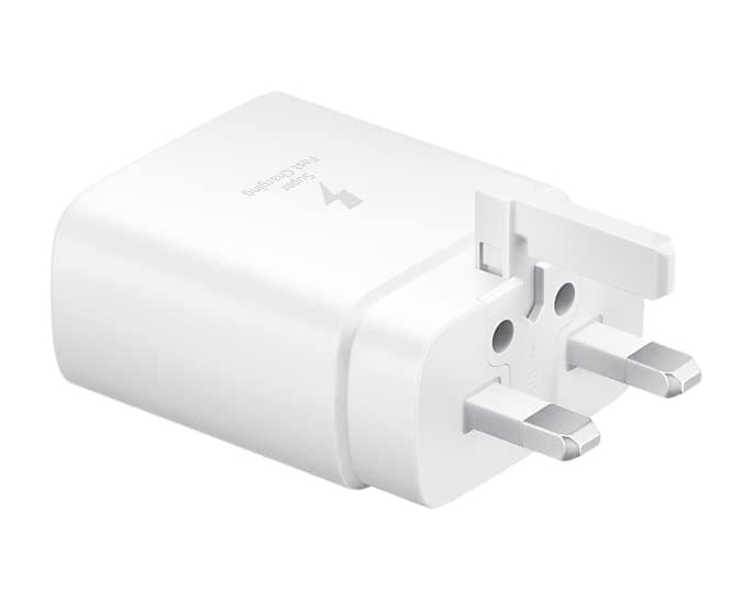 Samsung Original 45W USB-C Tablet and Mobile Phone Wall/Mains Plug Charger - White - Image 5