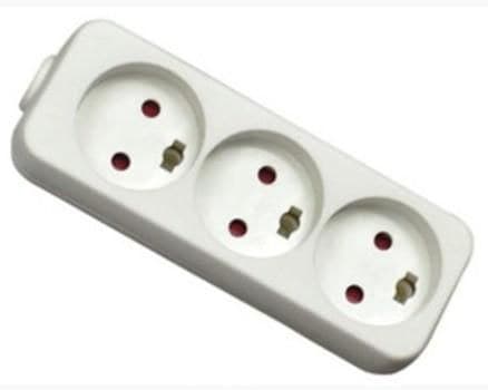 Power strip 3 outlets - Image 1