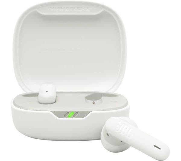 JBL Wave Flex 2 Wireless Bluetooth Earbuds - White - Image 1
