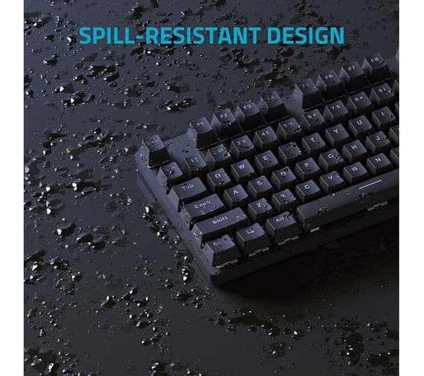 RAPOO V500PRO 2.4 TKL Wireless Mechanical Gaming Keyboard - Black - Image 3