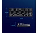 RAPOO V500PRO 2.4 TKL Wireless Mechanical Gaming Keyboard - Black thumbnail 6