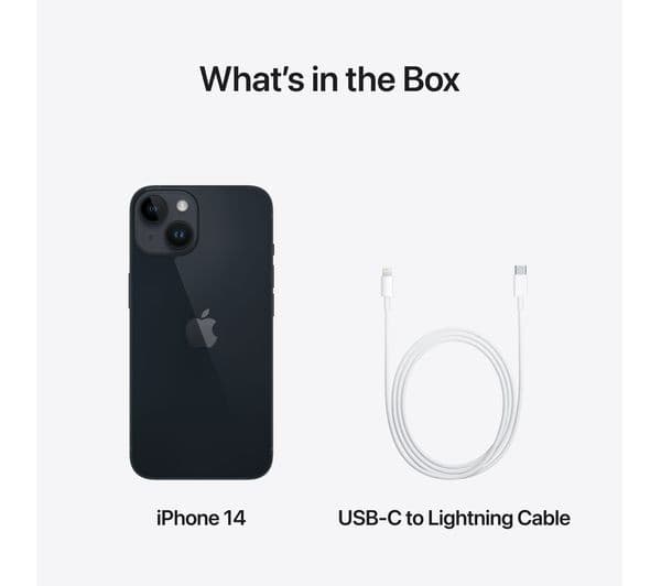 Apple iPhone 14 128GB Midnight - Image 3